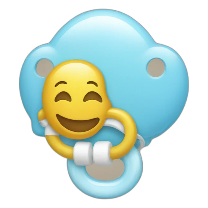 Pacifier sticker