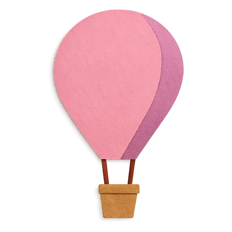 pembe balon sticker