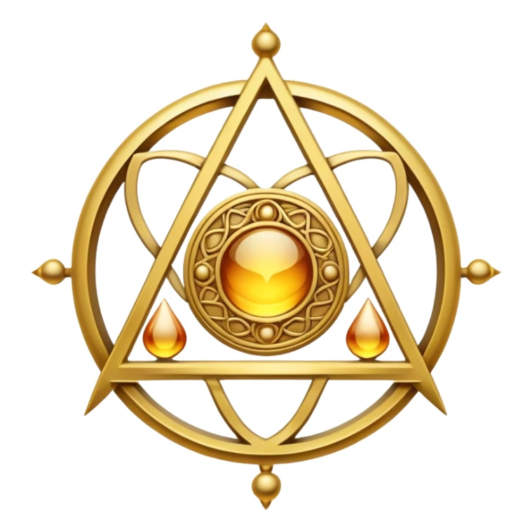 alchemical symbol sticker