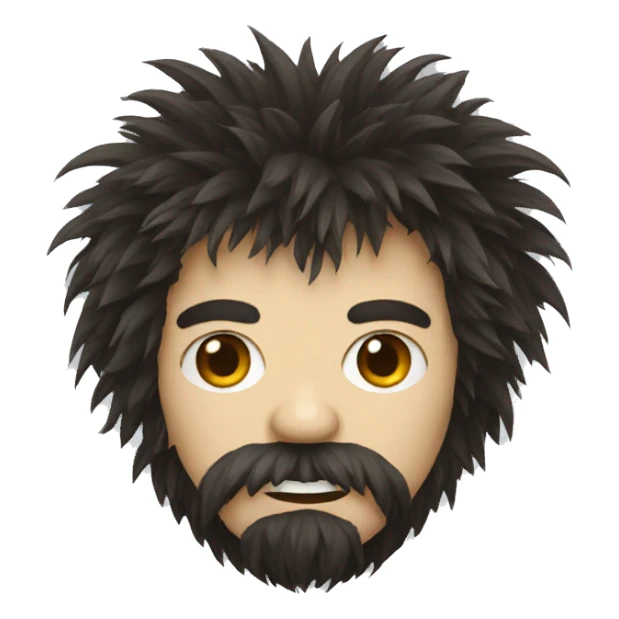  hairy monster sticker