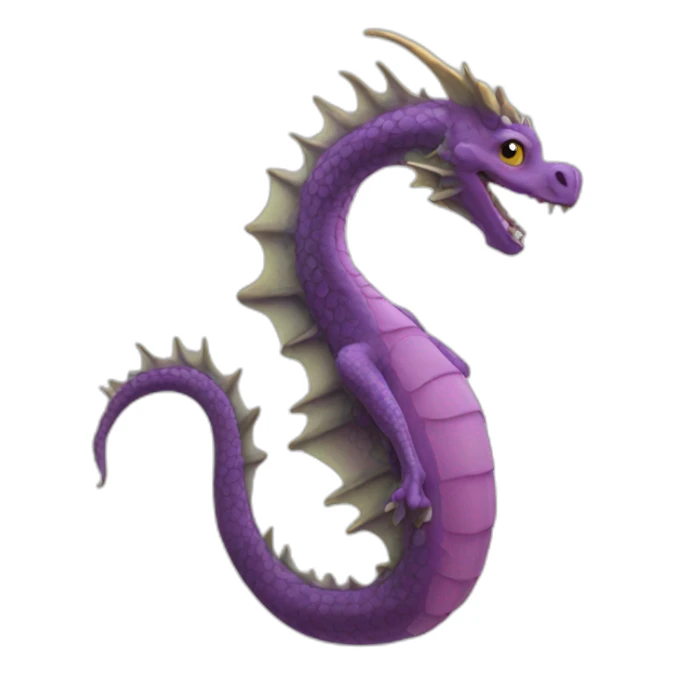 Sea dragon sticker