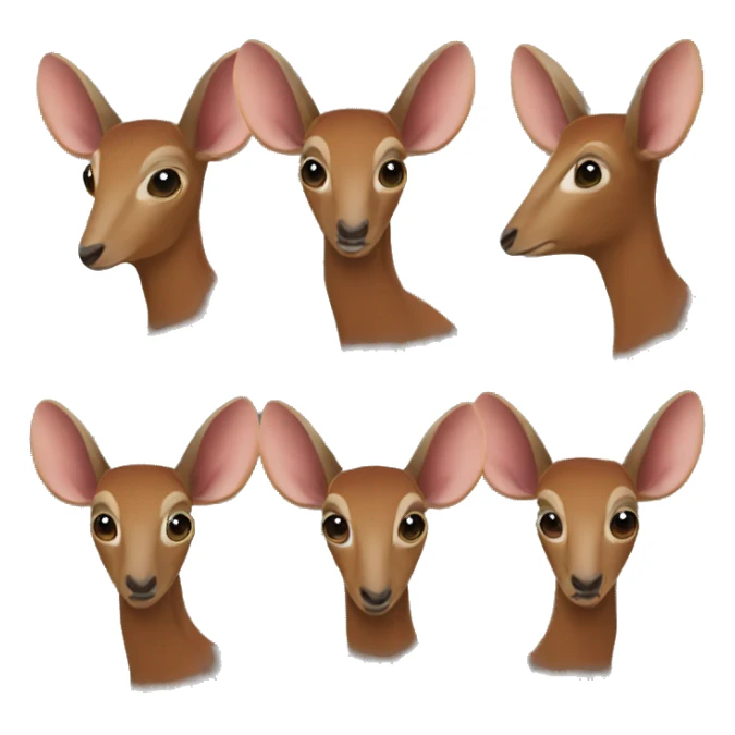 Southern Red Muntjac sticker