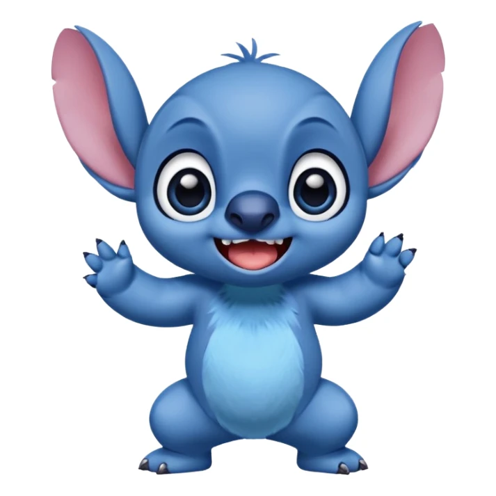 Stitch dancing sticker