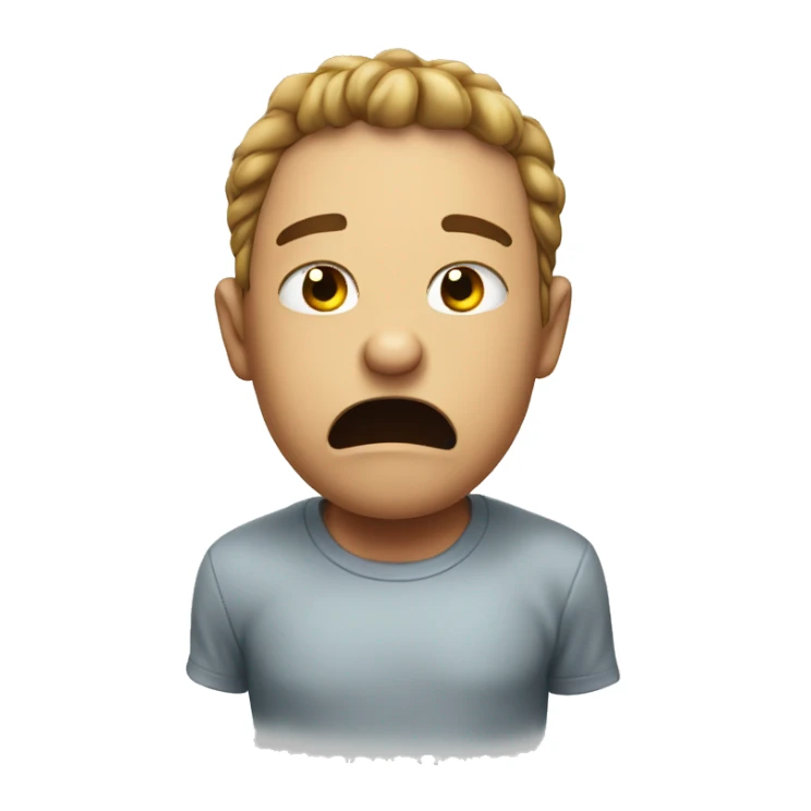 someone grossed out sticker