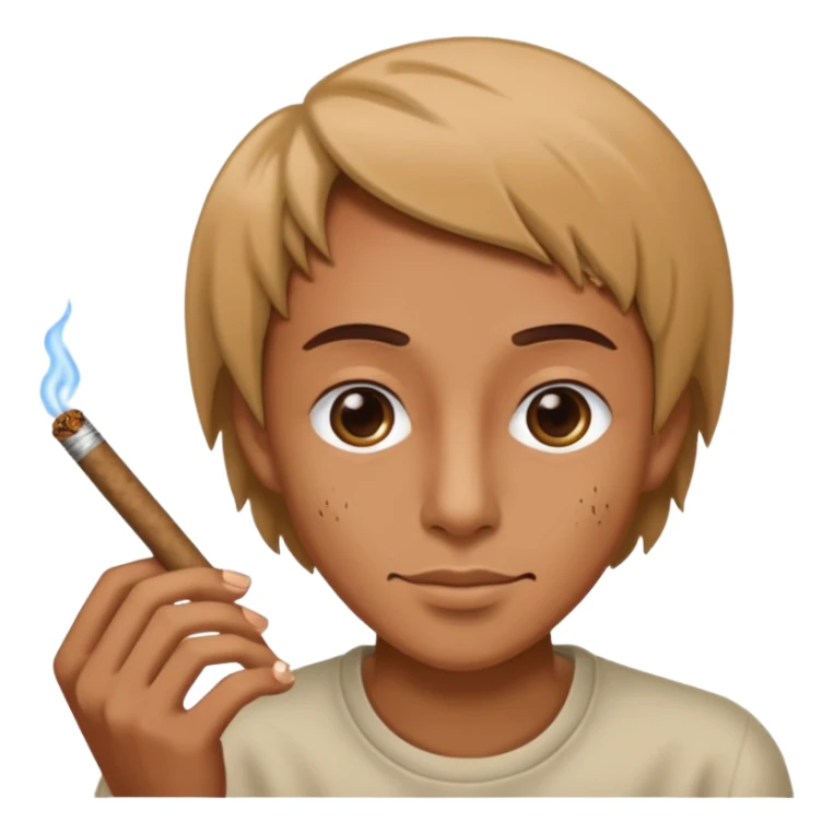 rolling a blunt sticker