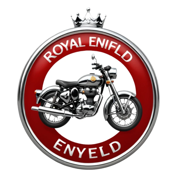 Royal Enfield 350 logo  sticker