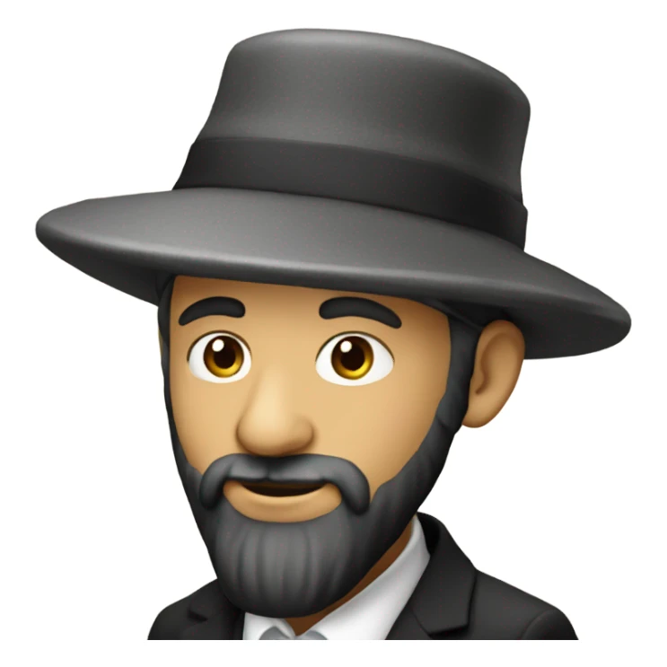 Hasidic Jew sticker