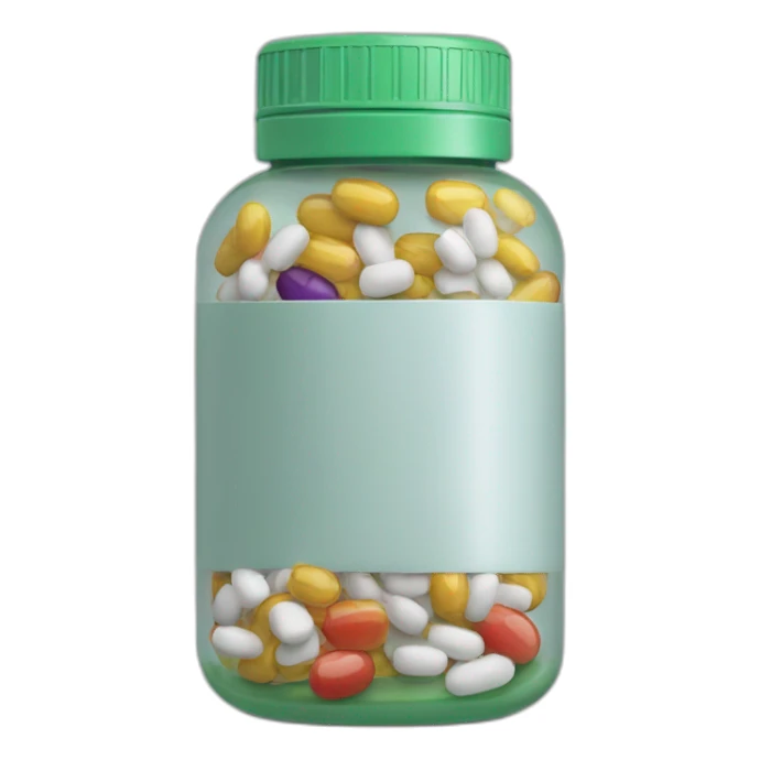 Centrum vitamin bottle sticker