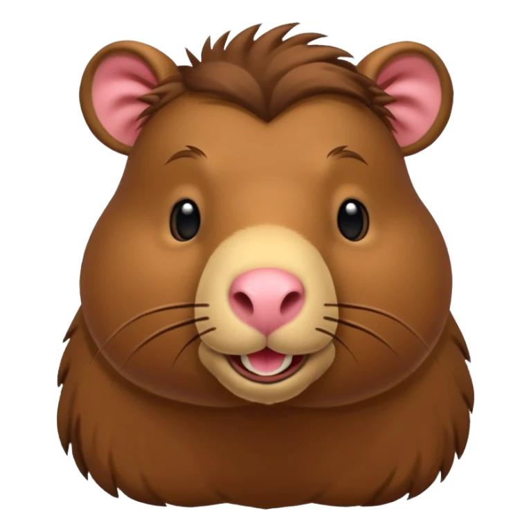 Hazme un emoji de un capibara sticker
