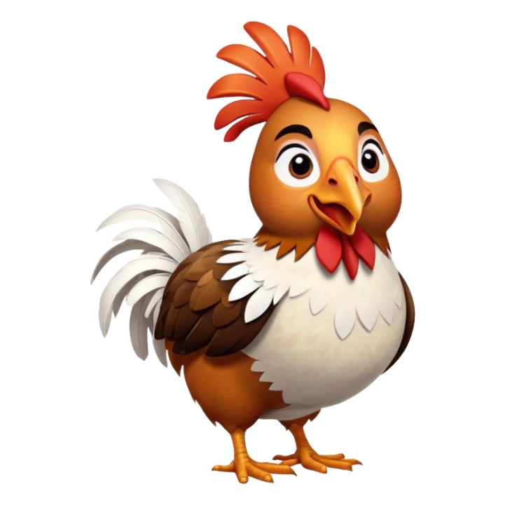 Heihei from Moana, with price  sticker