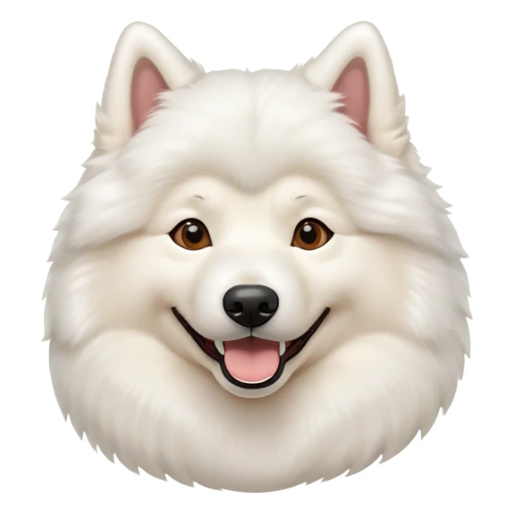 happy samoyed Reims sticker
