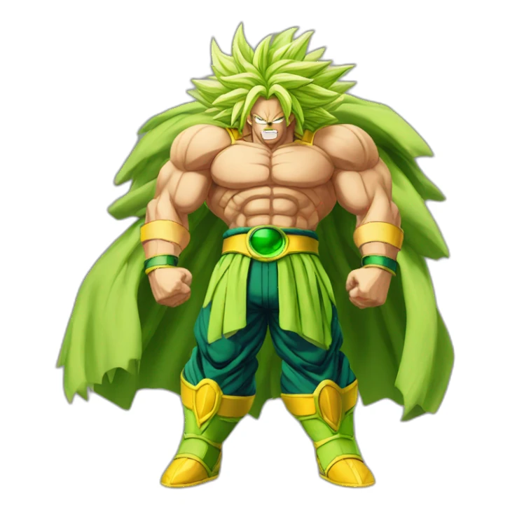 Broly the legendary super saiyan sticker
