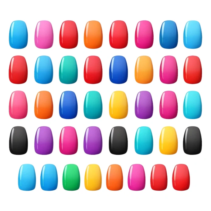 Stickers para clientes de uñas sticker