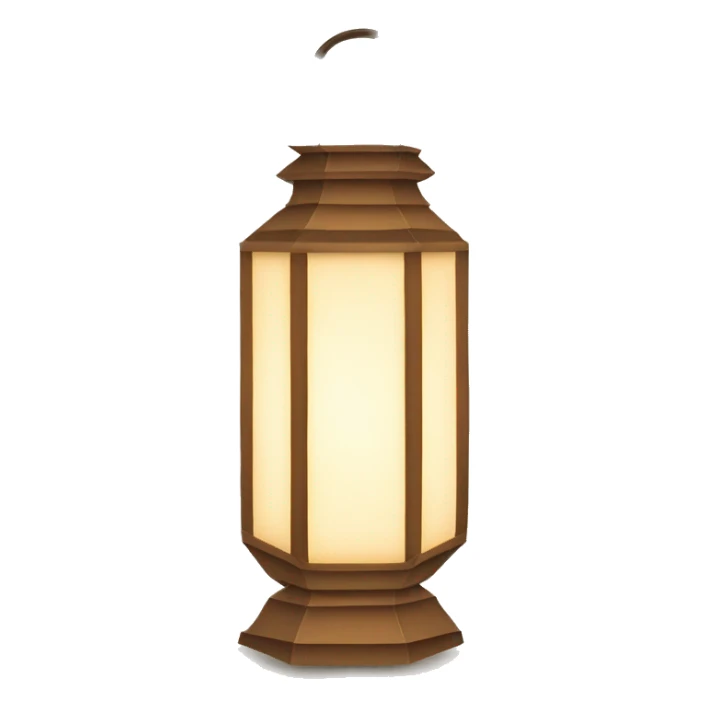 Oriental paper Latern sticker