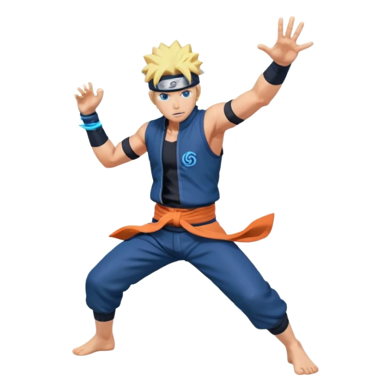 Naruto mach rasengan sticker