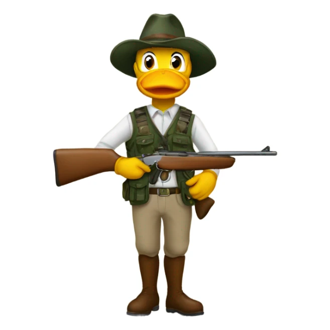 Ohio state hunting ducks sticker