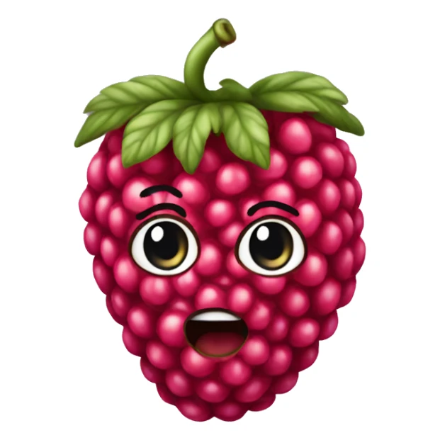 Rasberry sticker