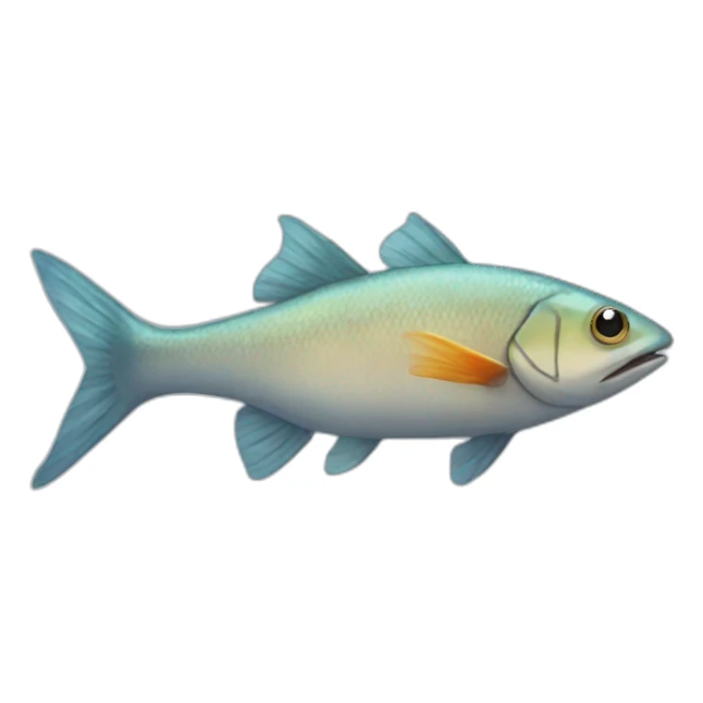 Fish + human legs sticker