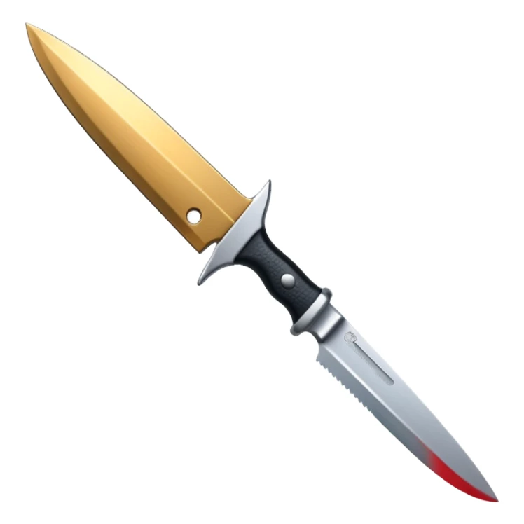 A hand that hold a knife emoji create  sticker