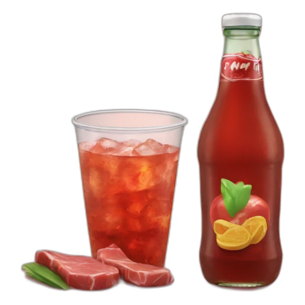 Mmm Meat Soda... sticker