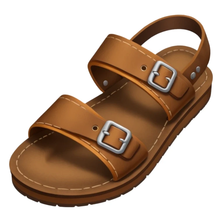a sandal sticker