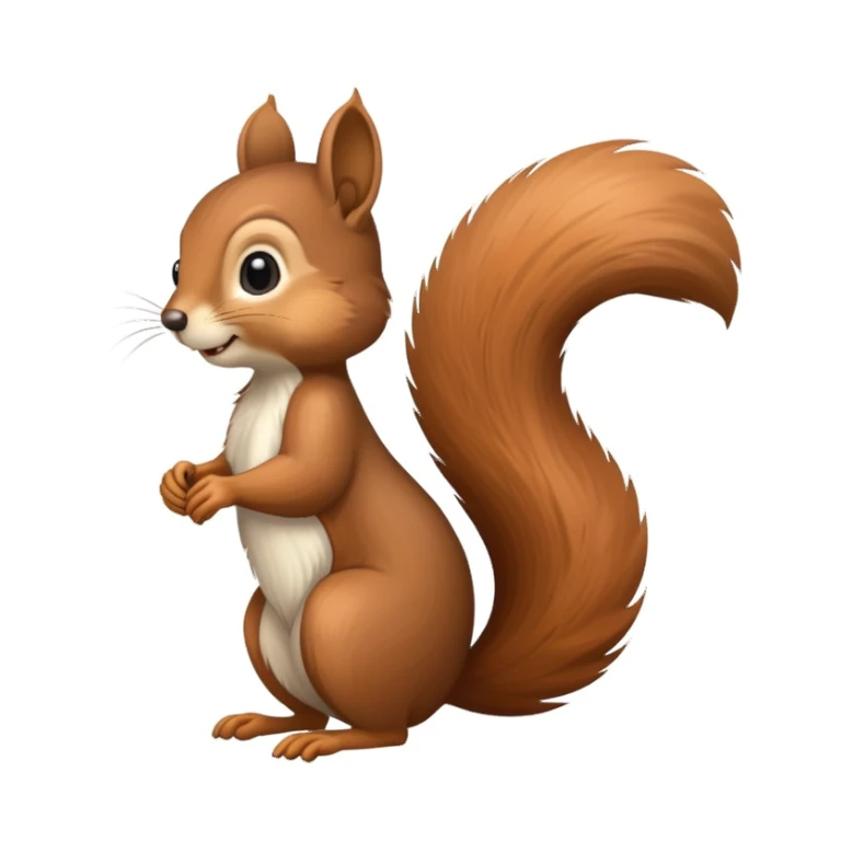 skinny squirrel with bbl sticker