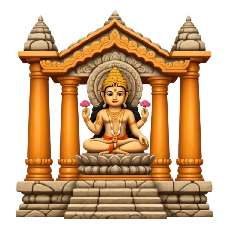 Ayyappa temple sticker