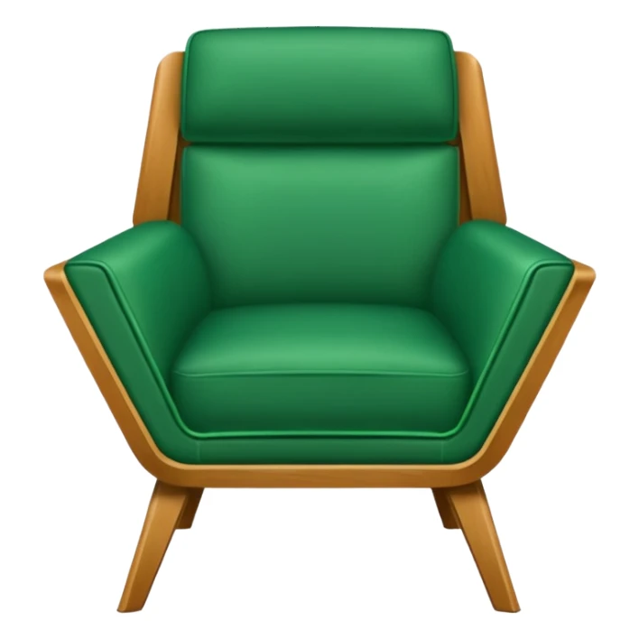green arrow chair sticker