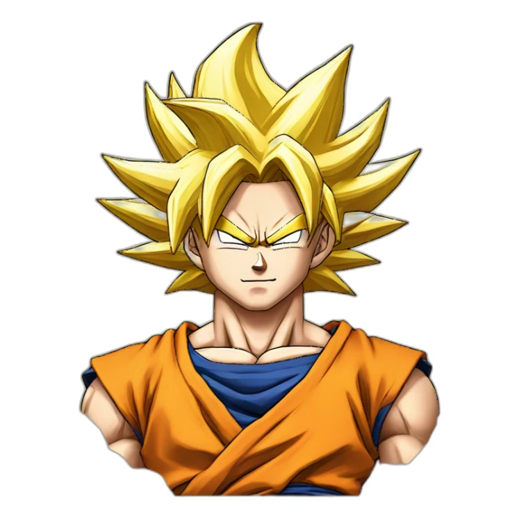 goku super saiyan 3 sticker