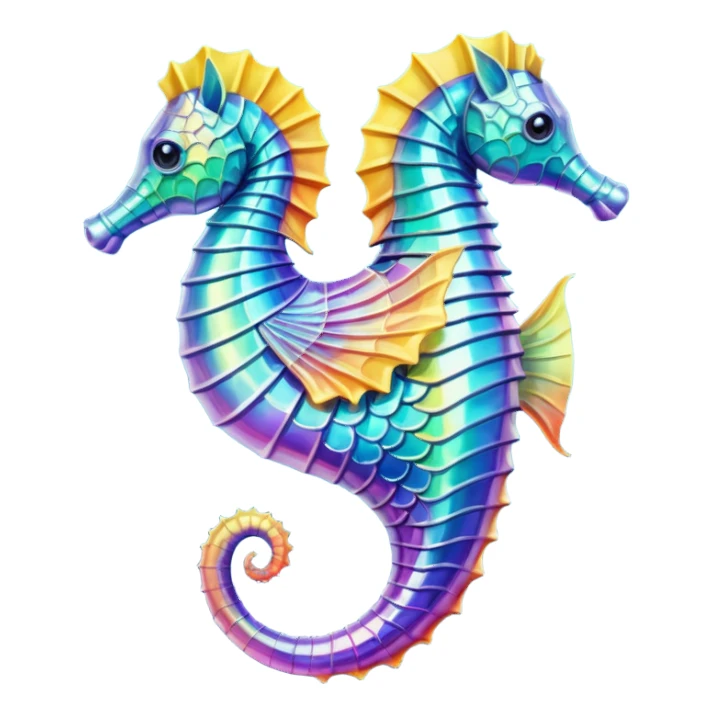 sea ​​horse sticker