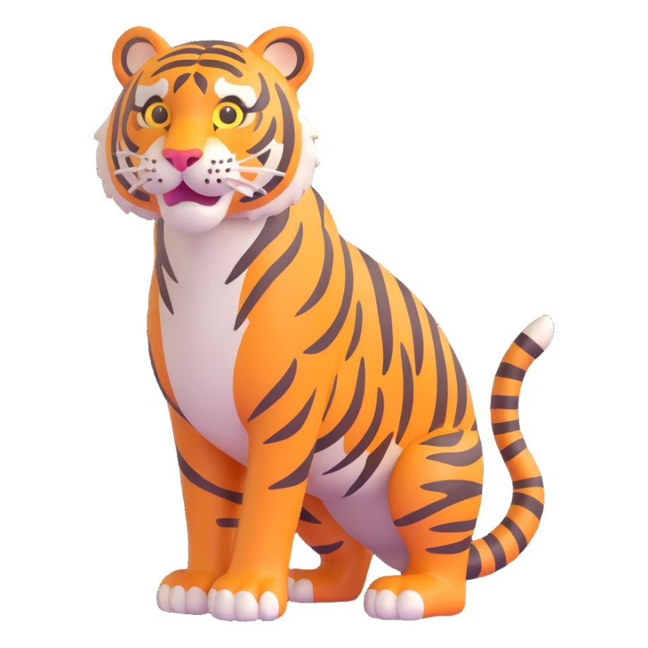 Tiger sticker