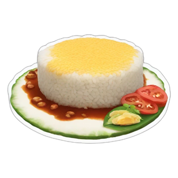 nasi lemak sticker
