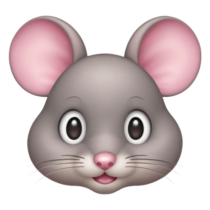 An baby mice face sticker