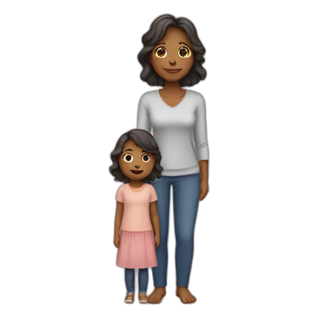 madre e hija sticker