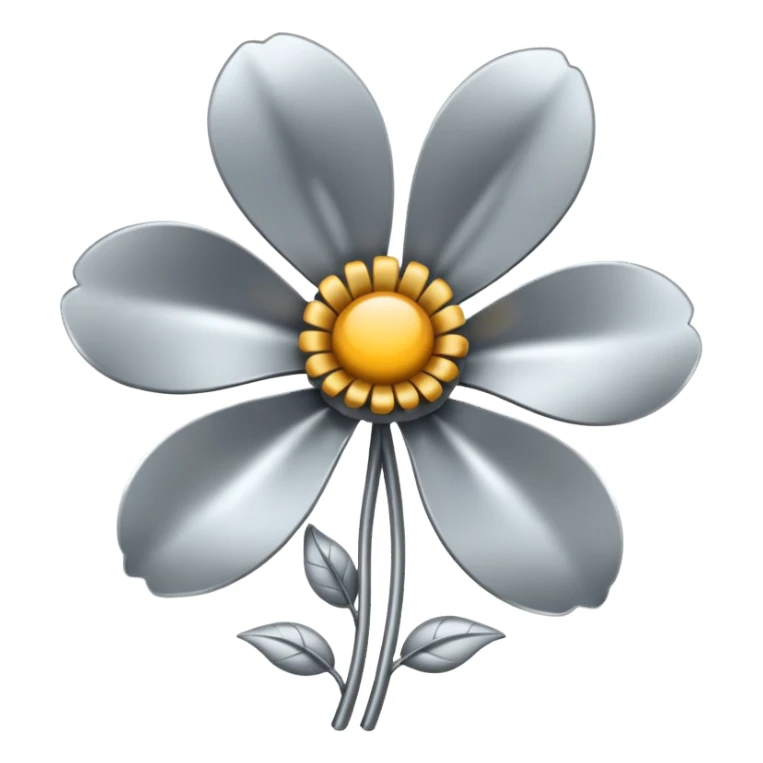 Computer Flower sticker