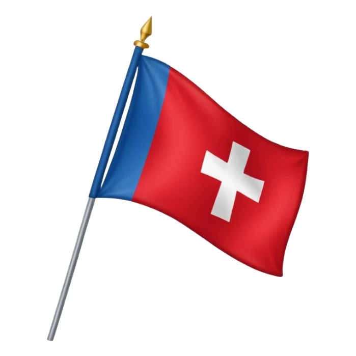 Bandera cruz de borgoña sticker