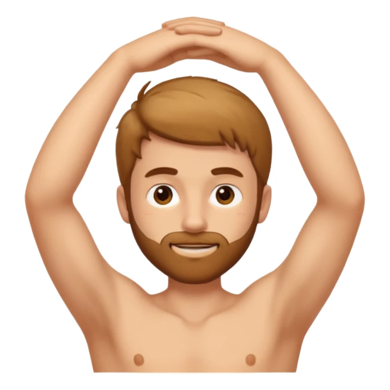 armpit hair sticker