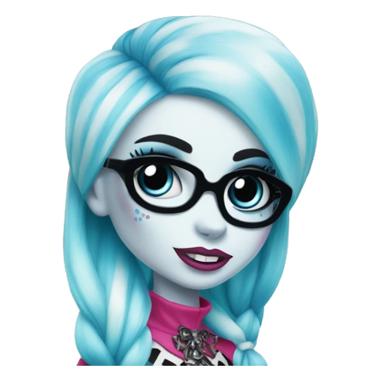 Ghoulia the monster high doll  sticker
