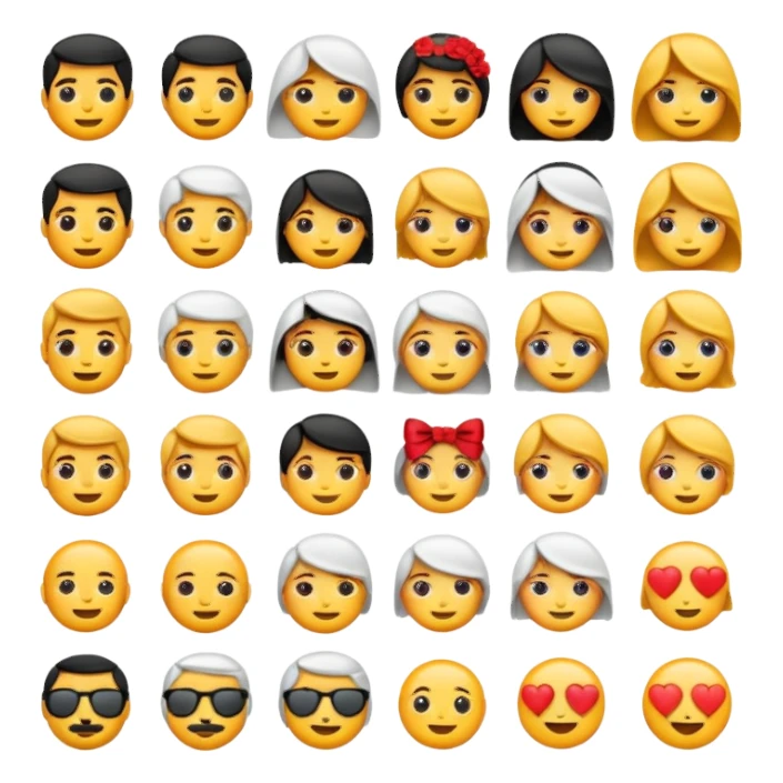 Crie emojis para casamento sticker