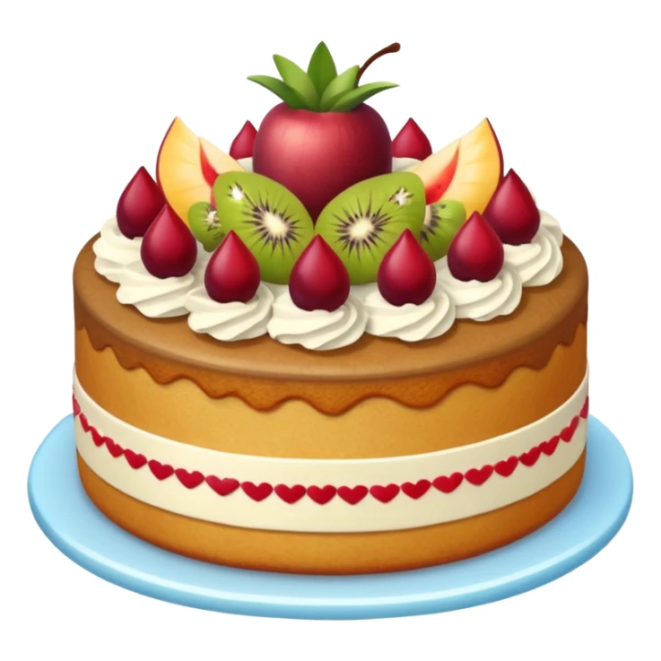 cake and short cake sticker