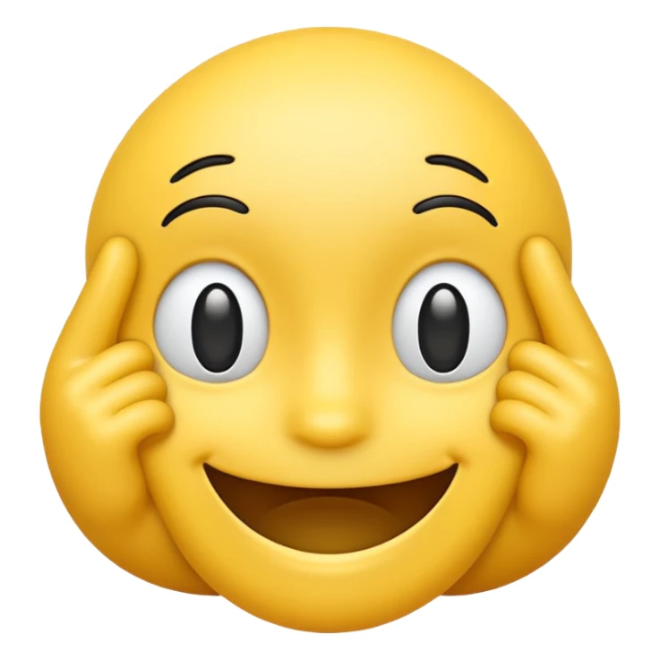 upside down emoji sticker