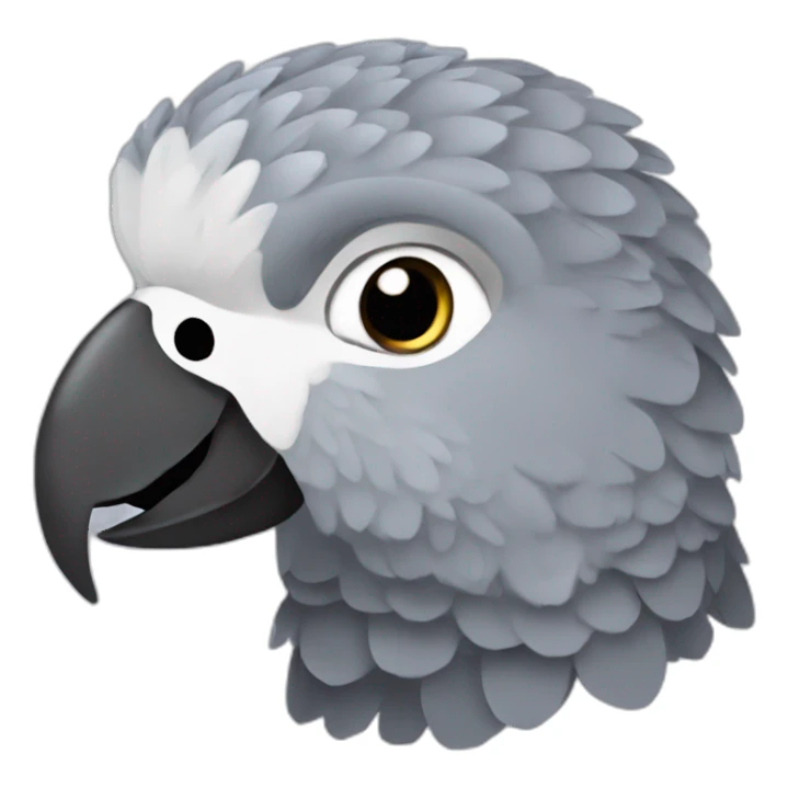 African Grey Parrot sticker