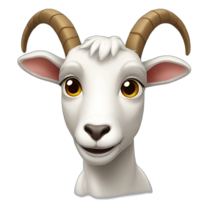 Goat sticker