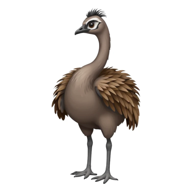 emu full body sticker