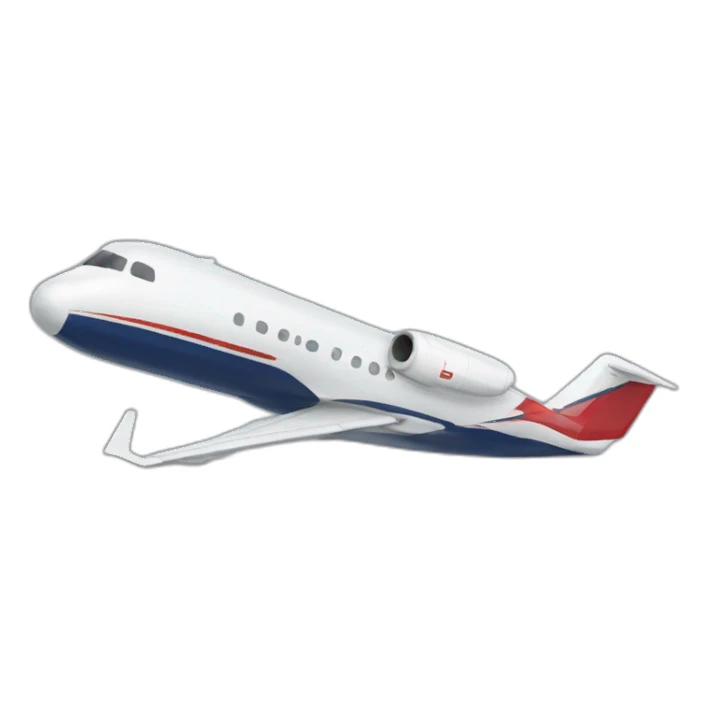Deltaplane avec guirlande sticker