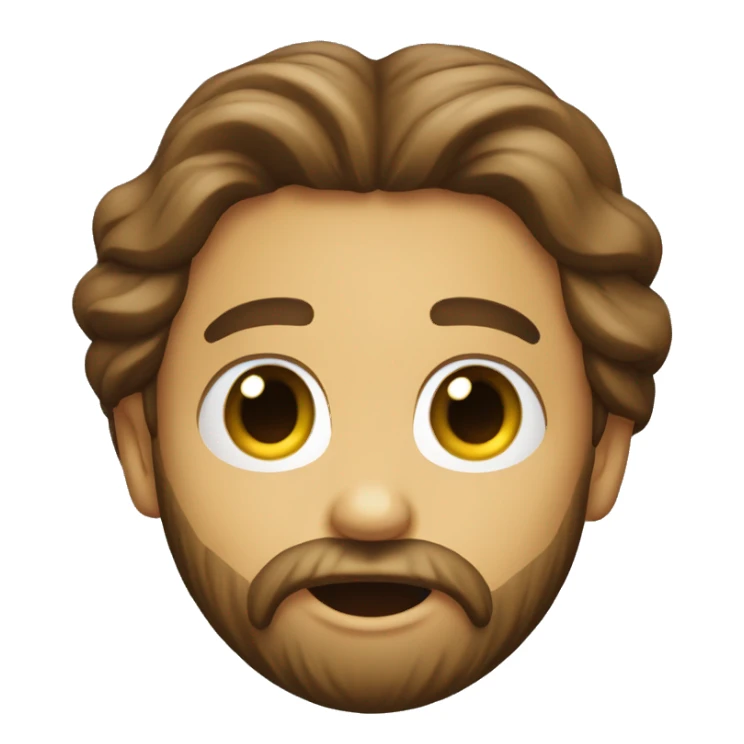 Jesus Christ surprised fase sticker