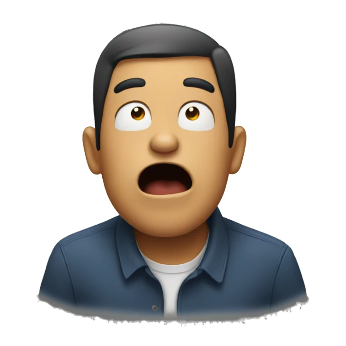 Man burping  sticker