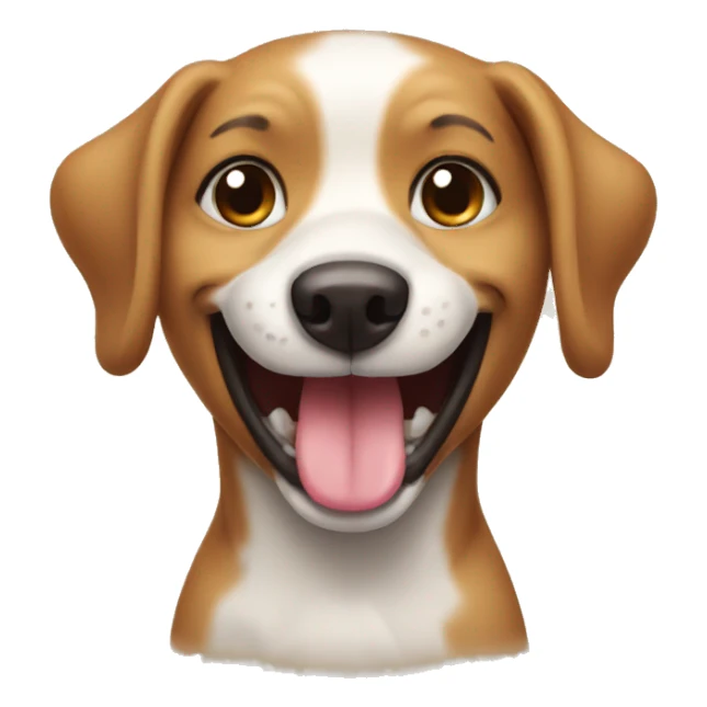 Smile dog  sticker