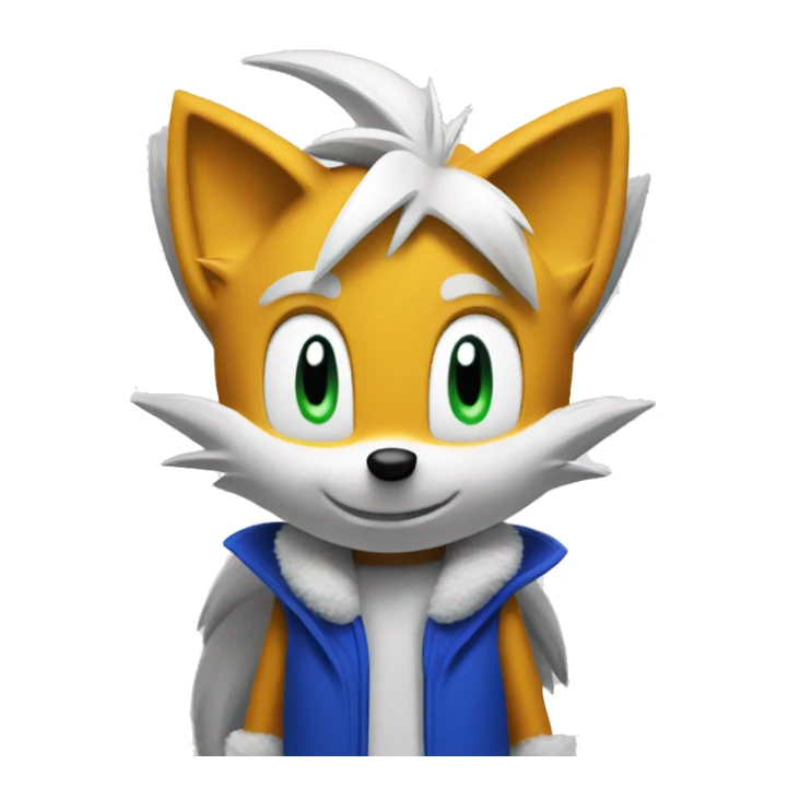 Tails sonic sticker