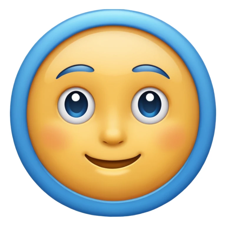 Verificación azul círculo  sticker